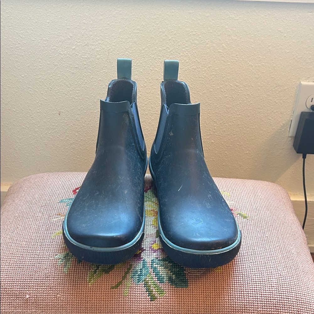 Rocket Dog Blue Chelsea Rain Boots